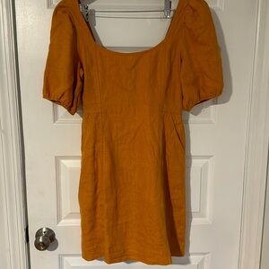 NWT Madewell puff sleeve dress